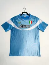 1990-1991 Napoli Home Fans 1:1 Quality Retro Soccer Jersey