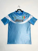1990-1991 Napoli Home Fans 1:1 Quality Retro Soccer Jersey
