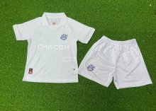 24/25 Marseille Special Edition White Kids Kits 1:1 Quality Soccer Jersey