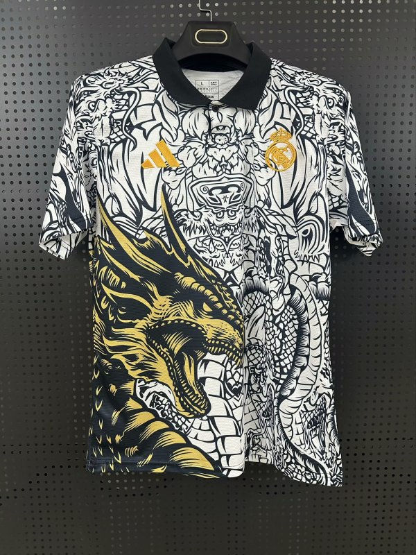 24/25 Real Madrid Special Edition White Fans 1:1 Quality Soccer Jersey