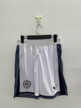24/25 Inter Milan  Away White Player 1:1 Quality Shorts