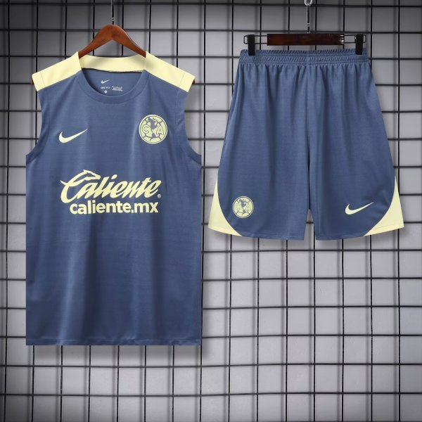 24/25 Club America Grey 1:1  Quality Training Vest（A-Set）