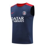 24/25 PSG Paris Blue 1:1 Quality Training Vest（A-Set）