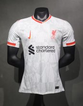 24/25 Liverpool Third White Player 1:1 Quality Soccer Jersey