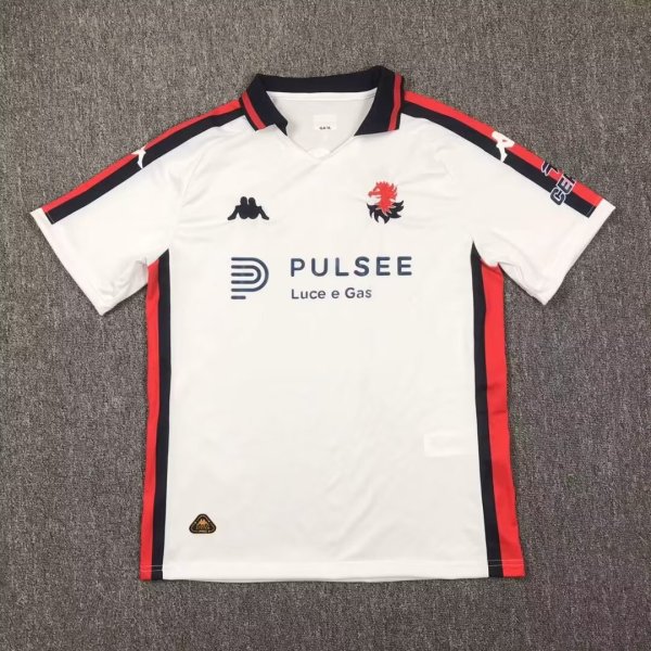24/25  Genoa Away White Fans 1:1 Quality Soccer Jersey