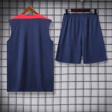 24/25 PSG Paris Blue 1:1 Quality Training Vest（A-Set）