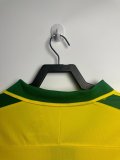1997 Brazil Home Fans Retro 1:1 Quality Soccer Jersey