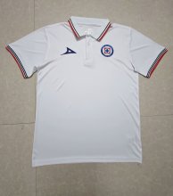 24/25 Cruz Azul POLO White Fans 1:1 Quality Soccer Jersey