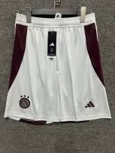 24/25  Ajax  Third  White 1:1 Quality Shorts