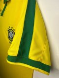 1997 Brazil Home Fans Retro 1:1 Quality Soccer Jersey