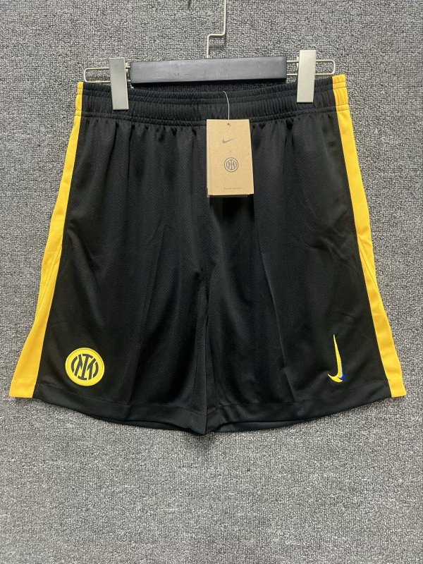 24/25 Inter Milan  Black 1:1 Quality Shorts