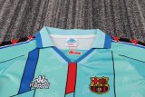 1996/1997 Barcelona Away Kids 1:1 Retro  Soccer Jersey