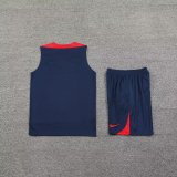 24/25 PSG Paris Blue 1:1 Quality Training Vest（A-Set）