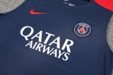 24/25 PSG Paris Blue 1:1 Quality Training Vest（A-Set）