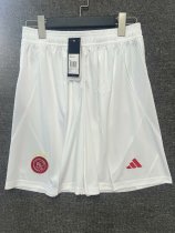 24/25  Ajax  Home White 1:1 Quality Shorts