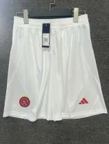 24/25  Ajax  Home White 1:1 Quality Shorts