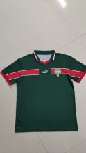 1998 Morocco  Blue Color  Away Player Retro 1:1 Quality Soccer Jersey