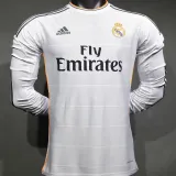 2013/2014 Real Madrid Home Player Long sleeves 1:1 Quality Retro Soccer Jersey