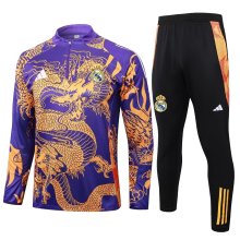 24/25  Real Madrid  Training  Purple 1:1 Quality Training Jersey