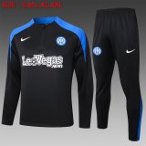 24/25 Inter Milan Training  Black 1:1 Quality Training Jersey