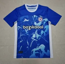 24/25 Cruz Azul Blue Training Clothes Fans 1:1 Quality Soccer Jersey