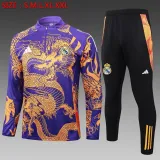 24/25  Real Madrid  Training  Purple 1:1 Quality Training Jersey