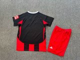 24/25 Fulham Away Kids Kits 1:1 Quality Soccer Jersey