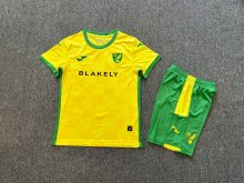 24/25 Norwich City Third Kids Kits 1:1 Quality Soccer Jersey