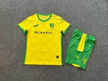 24/25 Norwich City Third Kids Kits 1:1 Quality Soccer Jersey