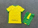 24/25 Norwich City Third Kids Kits 1:1 Quality Soccer Jersey