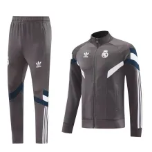 24/25  Real Madrid Grey Training Tracksuit 1:1 Quality Training Jersey