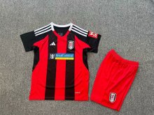 24/25 Fulham Away Kids Kits 1:1 Quality Soccer Jersey