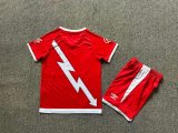 24/25  Rayo Vallecano  Away Kids Kits 1:1 Quality  Soccer Jersey