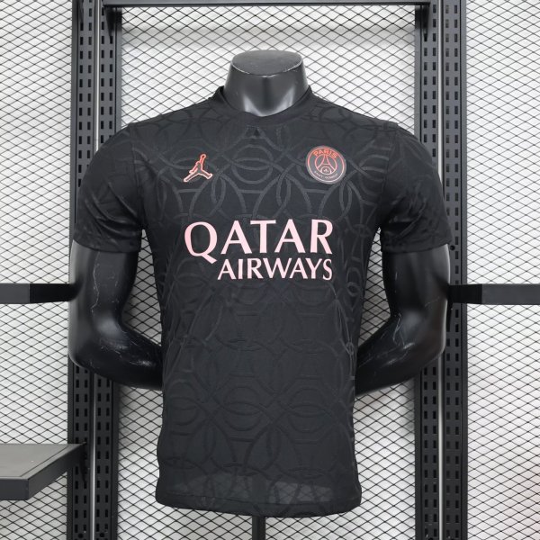 24/25 PSG Paris Special Edition Black Player 1:1 Quality Soccer Jersey