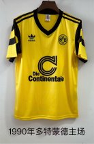 1990 Dortmund Home Fans 1:1 Quality Retro Soccer Jersey