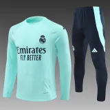 24/25  Real Madrid  Training Lake Blue  Player Version 1:1 Quality Training Jersey