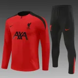 24/25  Liverpool Lake Red Version Player 1:1 Quality Training Jersey