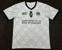 24/25  Palestine  Grey White  Fans 1:1 Quality Soccer Jersey