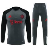 24/25  Manchester United Dark Grey 1:1 Quality Training Jersey