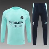 24/25  Real Madrid  Training Lake Blue  Player Version 1:1 Quality Training Jersey