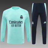 24/25  Real Madrid  Training Lake Blue  Player Version 1:1 Quality Training Jersey