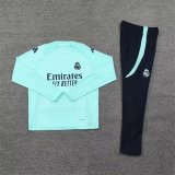 24/25  Real Madrid  Training Lake Blue  Player Version 1:1 Quality Training Jersey