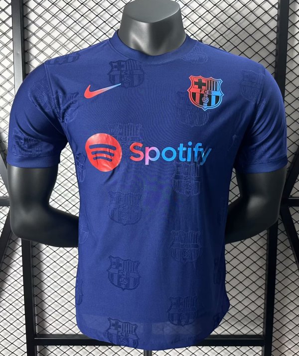 24/25 Barcelona Special Edition Blue PLayer 1:1 Quality Soccer Jersey