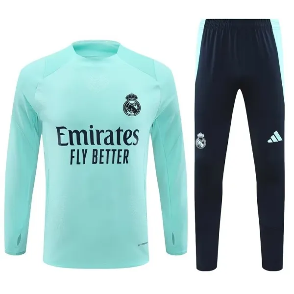 24/25  Real Madrid  Training Lake Blue  Player Version 1:1 Quality Training Jersey