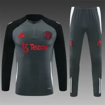 24/25  Manchester United Dark Grey 1:1 Quality Training Jersey