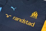 24/25  Marseille Training Suit Royal Blue 1:1 Quality Training Jersey