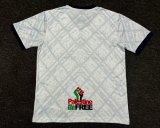 24/25  Palestine  Grey White  Fans 1:1 Quality Soccer Jersey