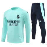 24/25  Real Madrid  Training Lake Blue  Player Version 1:1 Quality Training Jersey