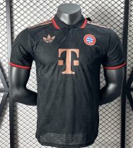 24/25 Bayern Munich Third Black Player 1:1  Quality Soccer Jersey