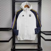24/25  Bayern Munich White Windbreaker